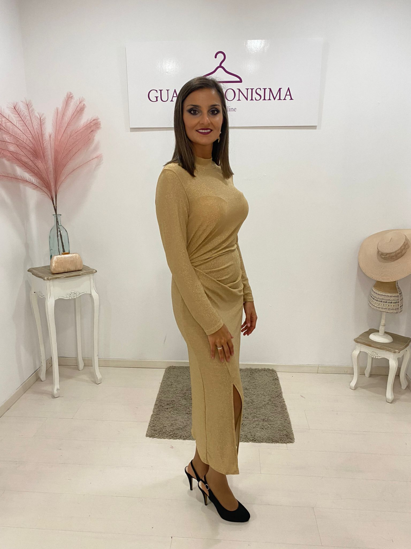 Vestido Estrella Champán - Imagen 2